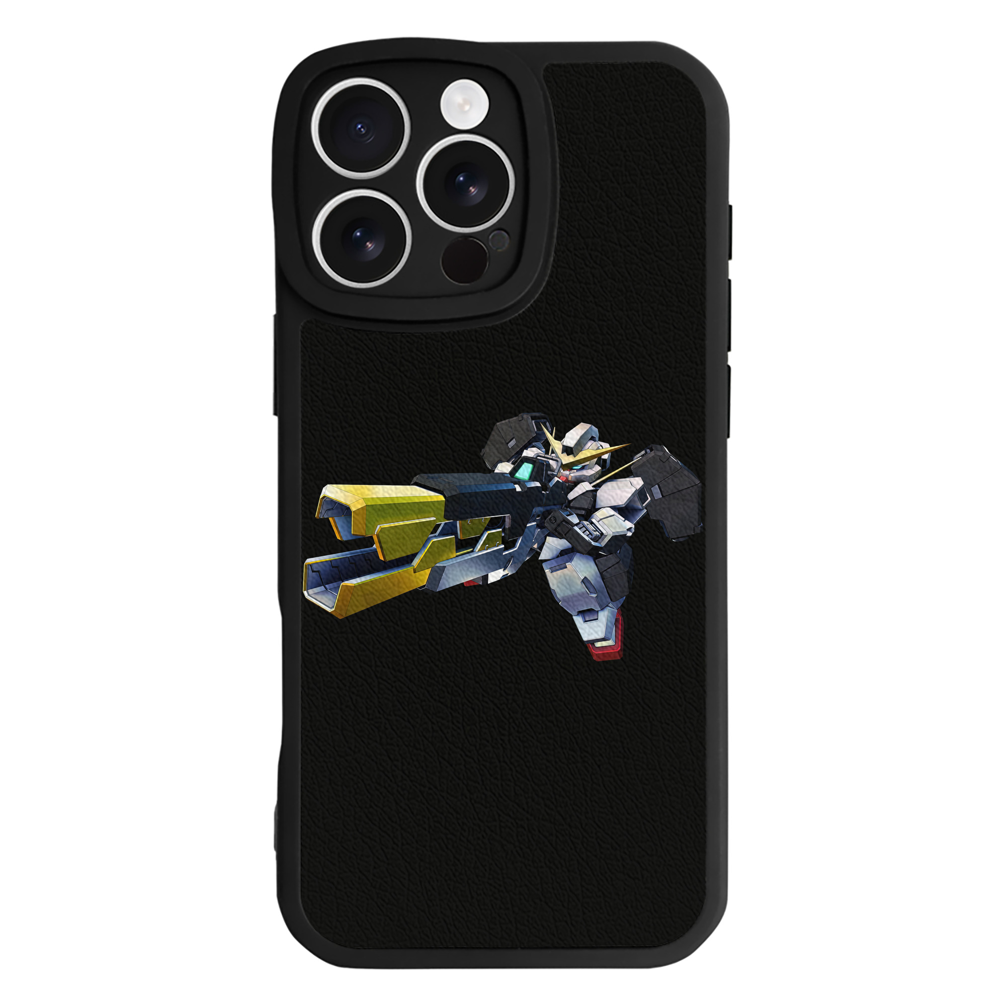 （画像用） 機動戦士ガンダム Mobile Suit Gundam 【iPhone 16シリーズ対応】シリコンスマホケース（レザー調） 材質：シリコン